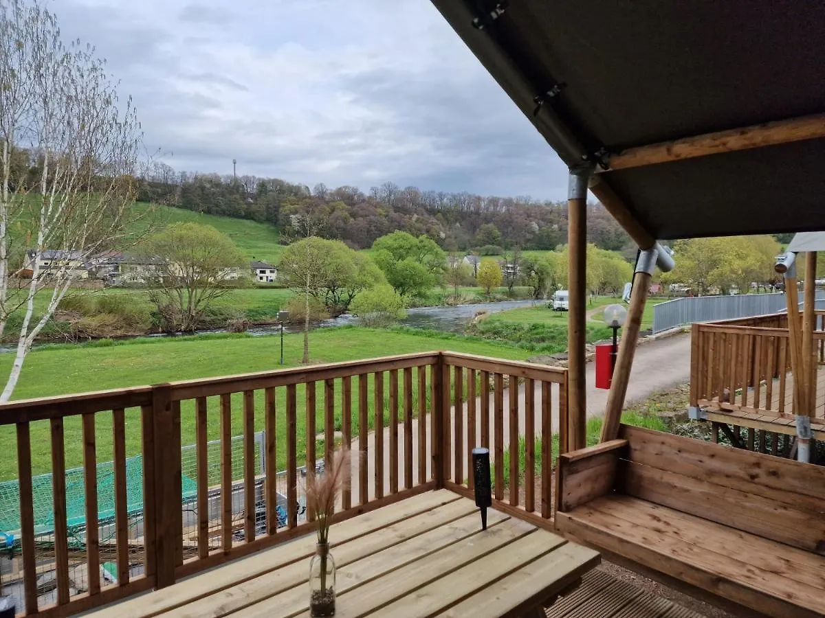 Luksusowy namiot Lodgetent Reisdorf Luksemburg